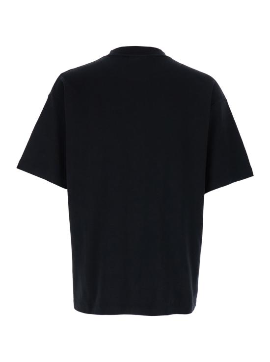 26FW 드롤드무슈 반팔 티셔츠 PERMTS202CO002BL Black - DROLE DE MONSIEUR