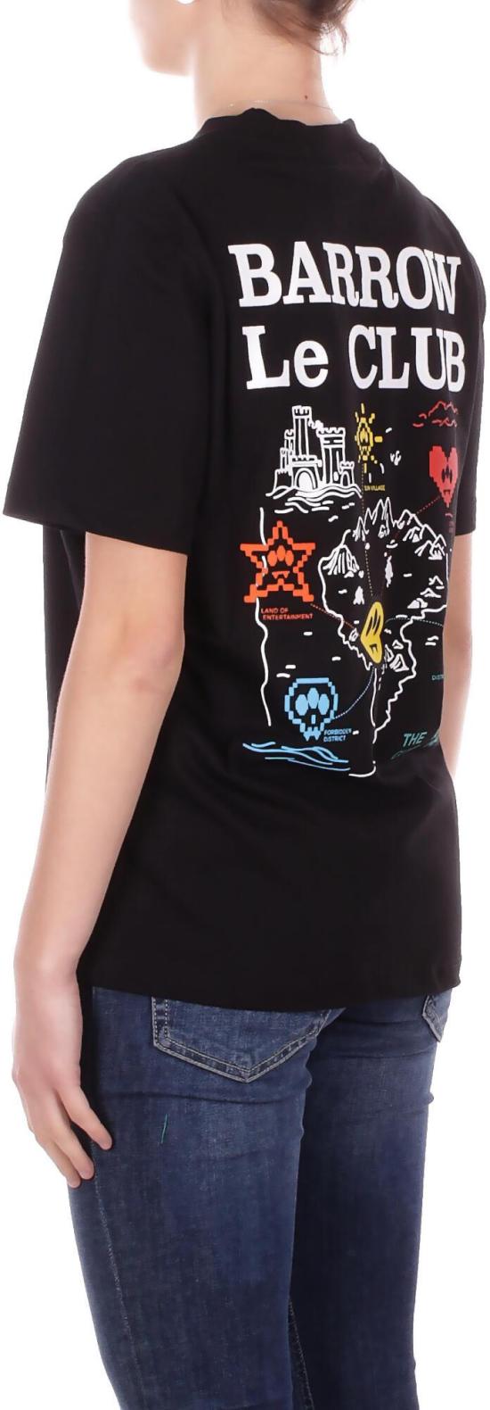 26SS 바로우 반팔 티셔츠 S6BWUATH087110 BLACK - BARROW