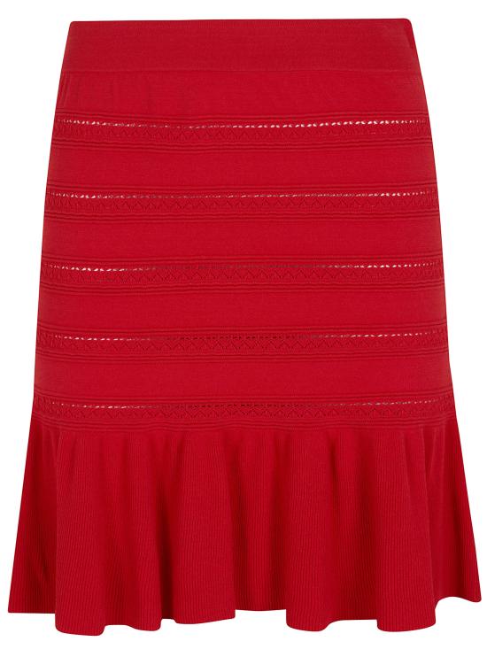 26SS 블루걸 숏 스커트 RA6054MA89R 81663 RED - BLUGIRL