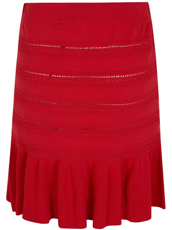 26SS 블루걸 숏 스커트 RA6054MA89R 81663 RED - BLUGIRL