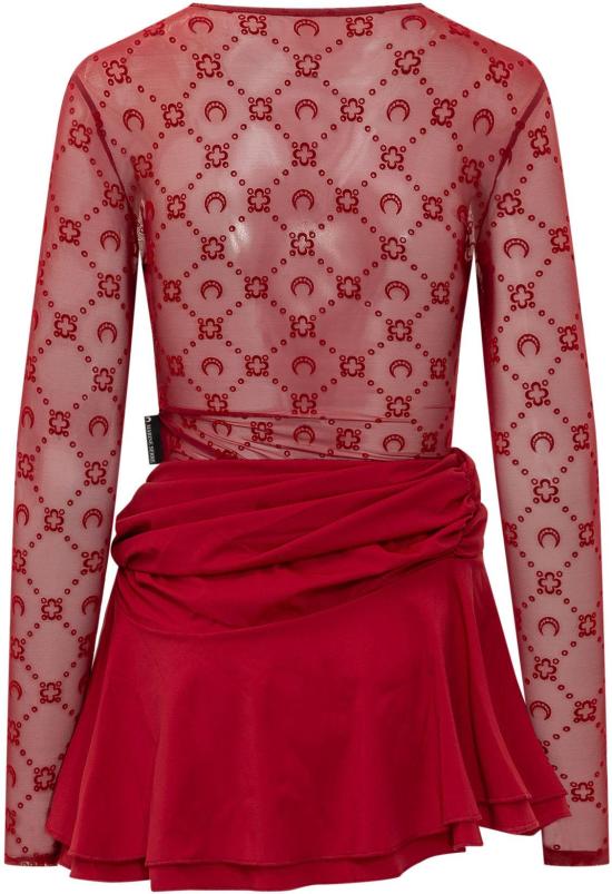 26SS 마린세르 숏 원피스 WDR470ACJER0005RD11 RED - MARINE SERRE