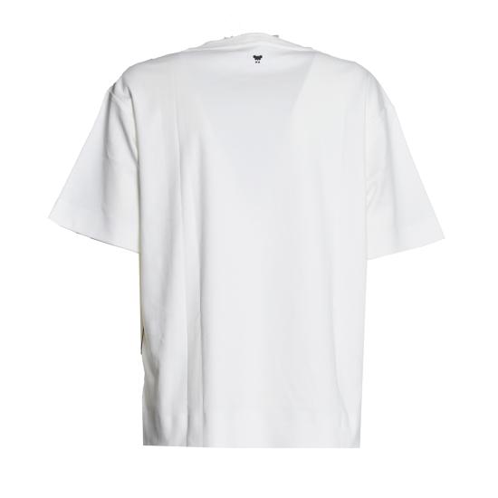 26SS 위켄드막스마라 멀티드 오가닉 코튼 반팔 티셔츠 2615941031600 001 Bianco - WEEKEND MAX MARA