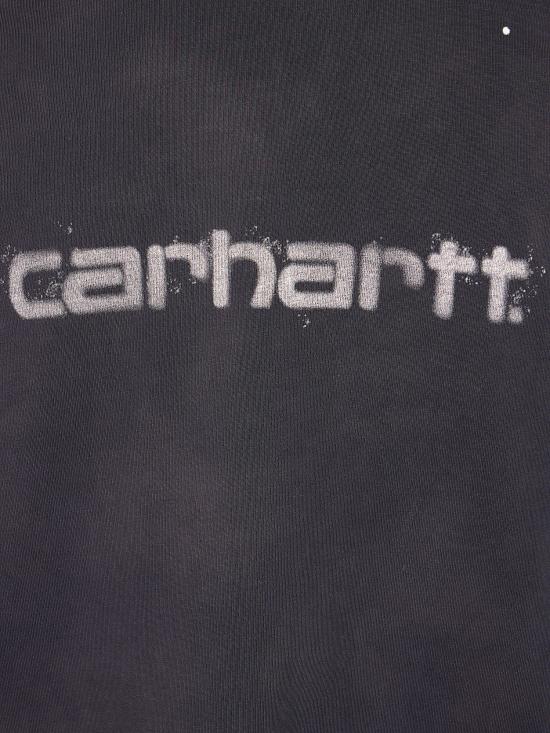 26FW 칼하트 WIP 반팔 티셔츠 I036853 89EJ BLACK DESTROY WASH - CARHARTT WIP