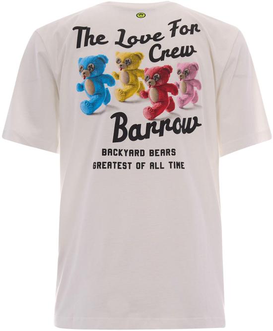 26SS 바로우 반팔 티셔츠 S6BWUATH077412 WHITE - BARROW