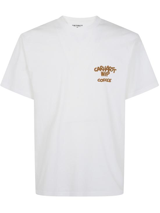 26FW 칼하트 WIP 반팔 티셔츠 I037446 02XX WHITE
