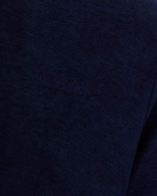 26SS 세인트바쓰 반팔 티셔츠 GAR000200145L NAVY - MC2 SAINT BARTH