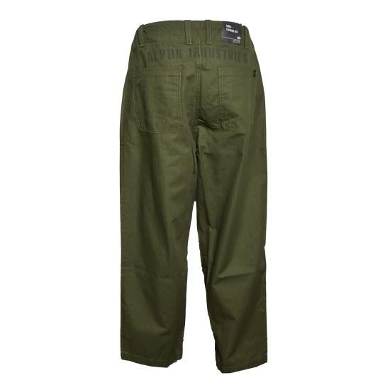 26SS 알파 스트레이트 팬츠 SS266201 142 Verde Oliva - ALPHA