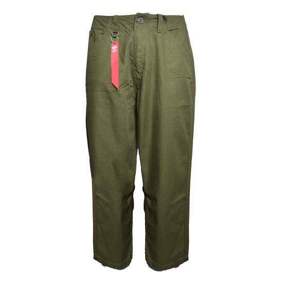 26SS 알파 스트레이트 팬츠 SS266201 142 Verde Oliva