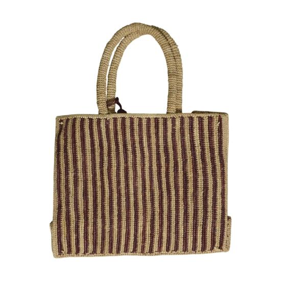26SS 세인트바쓰 토트백 VANI013 00406L18EMB Marrone corda - MC2 SAINT BARTH