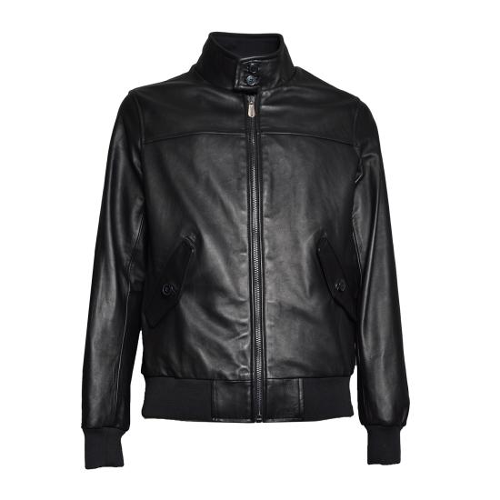 26SS 블루소토 가죽 자켓 P346NAPPA NERO Nero