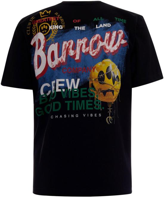 26SS 바로우 반팔 티셔츠 S6BWUATH086110 BLACK - BARROW