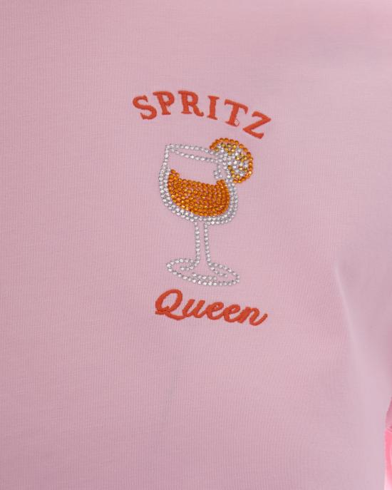 26SS 세인트바쓰 반팔 티셔츠 EMI000108577L PINK - MC2 SAINT BARTH