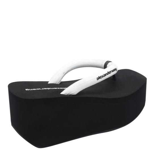 26FW 알렉산더 왕 뮬/슬리퍼 30326S024 100 White - ALEXANDER WANG