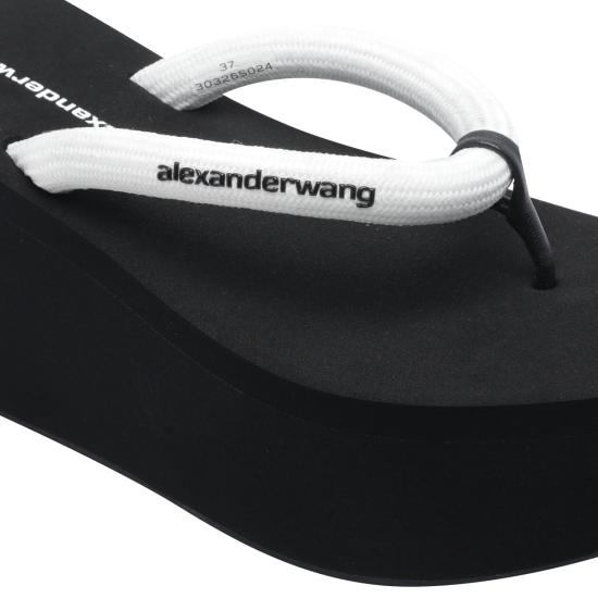 26FW 알렉산더 왕 뮬/슬리퍼 30326S024 100 White - ALEXANDER WANG