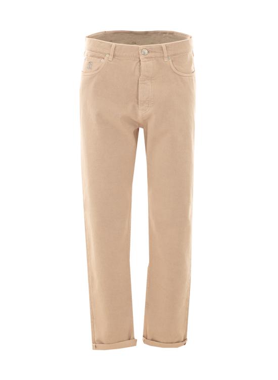 26SS 브루넬로 쿠치넬리 스트레이트 팬츠 M237PO1090 C7501 Beige