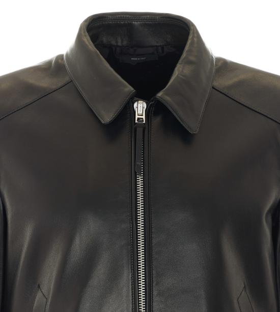 26FW 톰포드 가죽 자켓 LBS095 LMN028NAA Black - TOMFORD