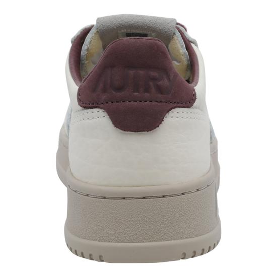 26FW 오트리 메달리스트 로우 레더 스니커즈 AULW NE19 WHITE - AUTRY