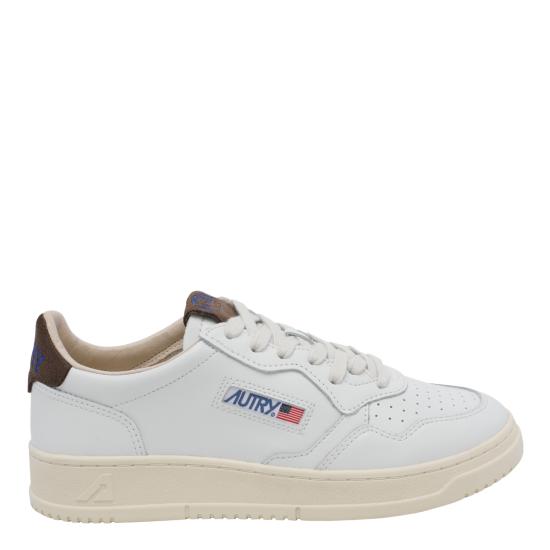 26FW 오트리 메달리스트 로우 스니커즈 AULM HJ03 White