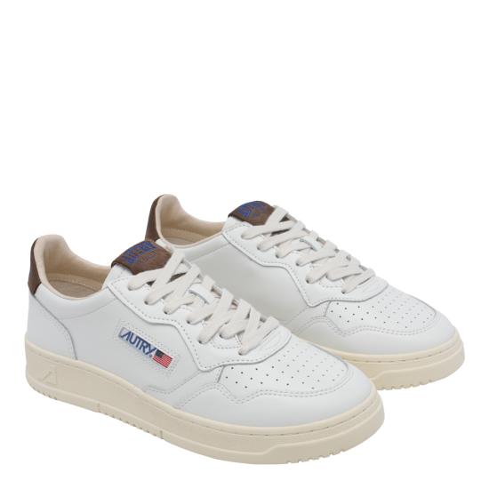 26FW 오트리 메달리스트 로우 스니커즈 AULM HJ03 White - AUTRY