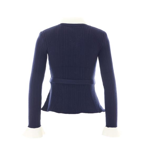26FW 셀프 포트레이트 가디건 131C NAVY Blue - SELF PORTRAIT