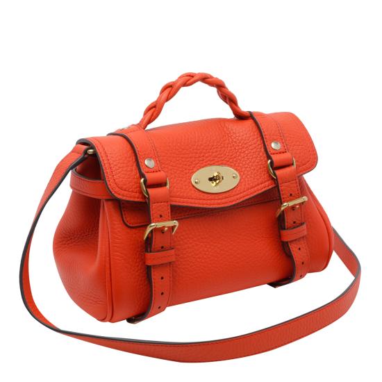 26FW 멀버리 토트백 RL6595 736N663 ORANGE - MULBERRY