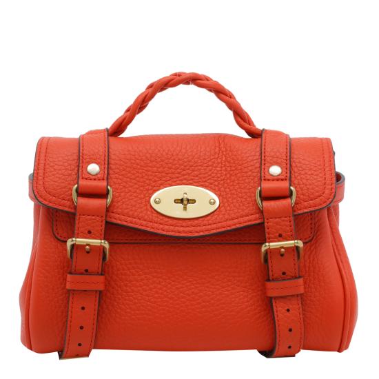 26FW 멀버리 토트백 RL6595 736N663 ORANGE