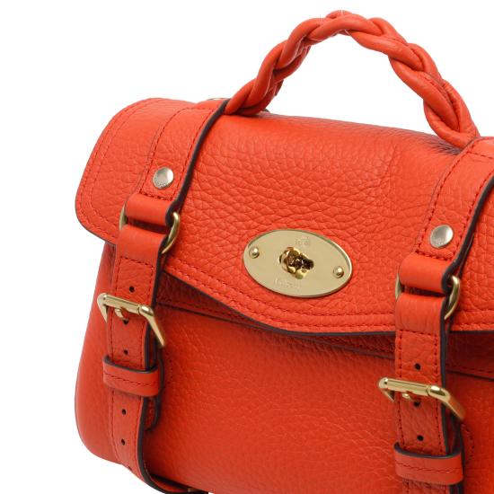 26FW 멀버리 토트백 RL6595 736N663 ORANGE - MULBERRY