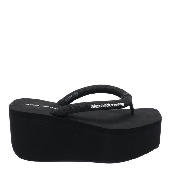 26FW 알렉산더 왕 뮬/슬리퍼 30326S024 001 Black