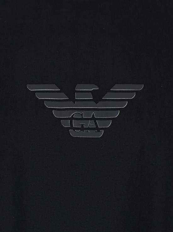 26FW 엠포리오 아르마니 반팔 티셔츠 EM004583AF13669MC539 Black - EMPORIO ARMANI