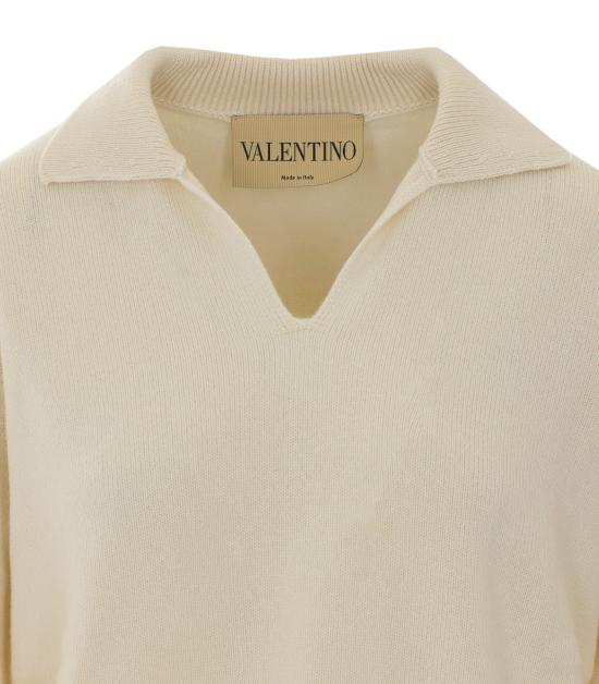 26FW 발렌티노 가라바니 스웨터 KC75GAEW 4MM White - VALENTINO GARAVANI