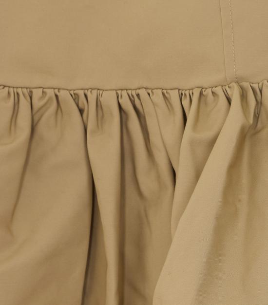 26SS 가니 미디 스커트 A1090243 ZZR Beige - GANNI