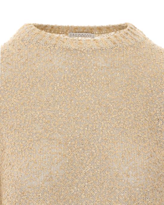 26SS 브루넬로 쿠치넬리 스웨터 MJC547000 C9732 Gold - BRUNELLO CUCINELLI
