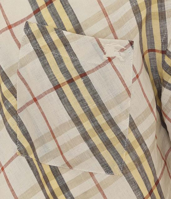 26SS 버버리 반팔 셔츠 8123685 B8754 Beige - BURBERRY