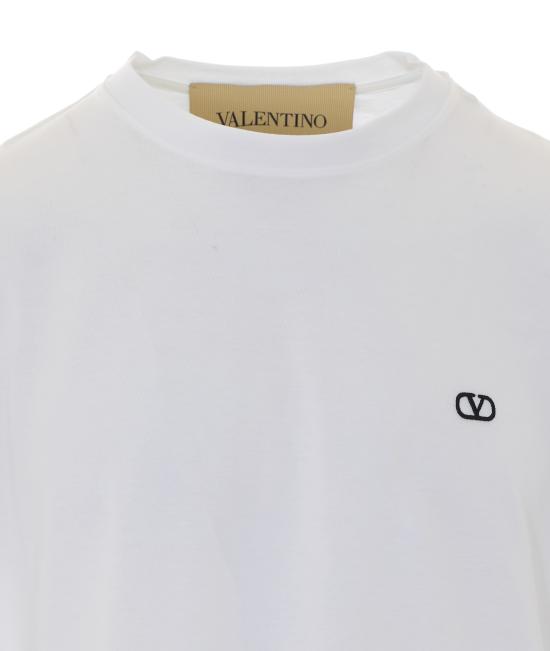26FW 발렌티노 가라바니 반팔 티셔츠 MG10VBMM 0BO White - VALENTINO GARAVANI