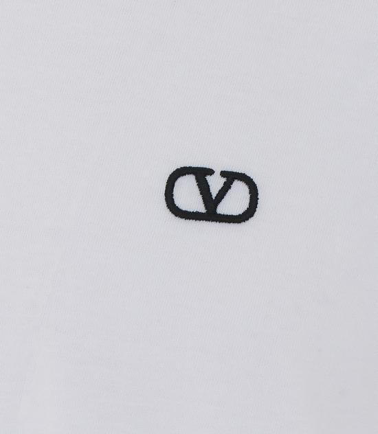 26FW 발렌티노 가라바니 반팔 티셔츠 MG10VBMM 0BO White - VALENTINO GARAVANI