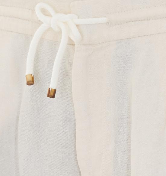 26SS 브루넬로 쿠치넬리 숏팬츠 M243DU0020 C5797 White - BRUNELLO CUCINELLI