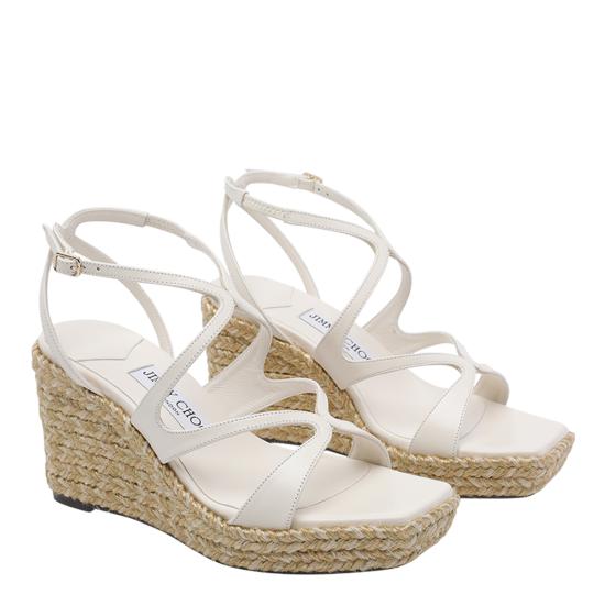 26FW 지미추 샌들 AYLA 85 IHPLATTE White - JIMMY CHOO