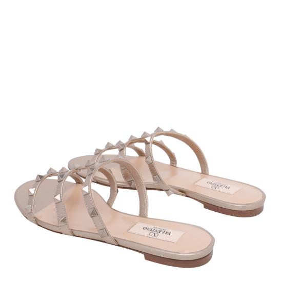26FW 발렌티노 가라바니 뮬/슬리퍼 S0C49JXH S69 Gold - VALENTINO GARAVANI