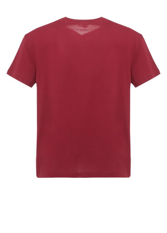 26SS 랄프 로렌 반팔 티셔츠 710671452 522 Bordeau - RALPH LAUREN