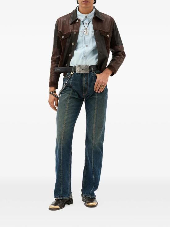 26SS 베르사체 데님 팬츠 1024473 1A17707 Blue - VERSACE