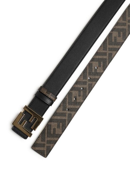 26SS 펜디 가죽 벨트 7C0424 AGR9F18I0 NR TAB MR OS - FENDI