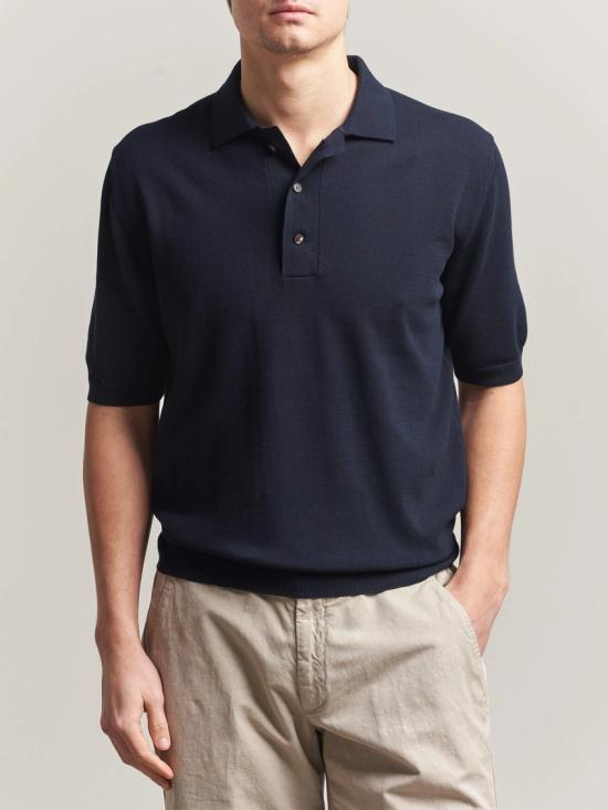 26SS 자노네 폴로 티셔츠 810332 ZY318 Blue - ZANONE