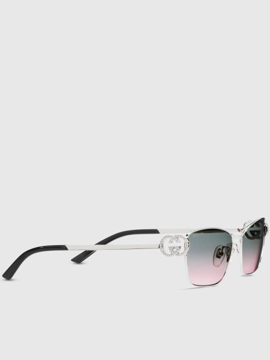26SS 구찌 선글라스 859531 I3331 Silver - GUCCI