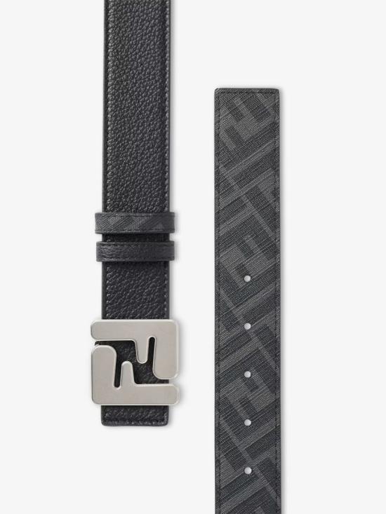 26SS 펜디 레귤러 벨트 7C0556 AQWH Black - FENDI