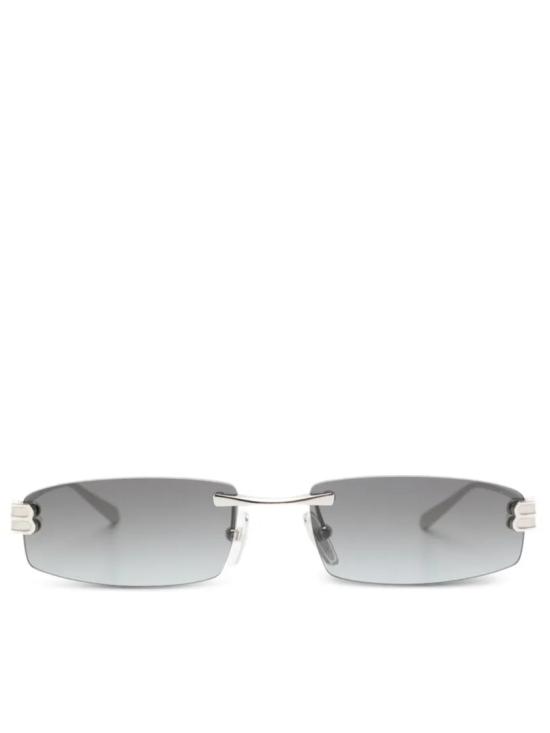 26SS 발렌시아가 선글라스 858888 T0005 Silver