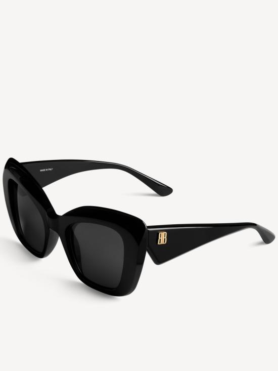 26SS 발렌시아가 선글라스 870564 T0039 Black - BALENCIAGA
