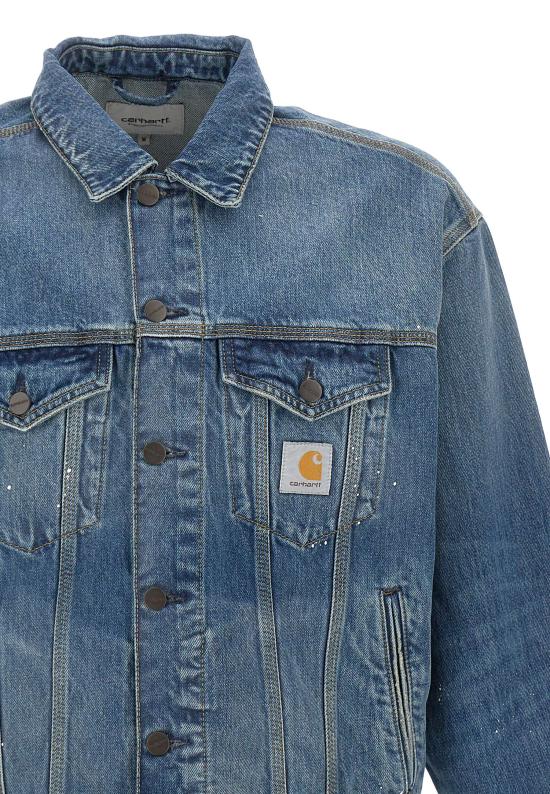 26FW 칼하트 WIP 데님 자켓 I033352 01EJ BLUE - CARHARTT WIP