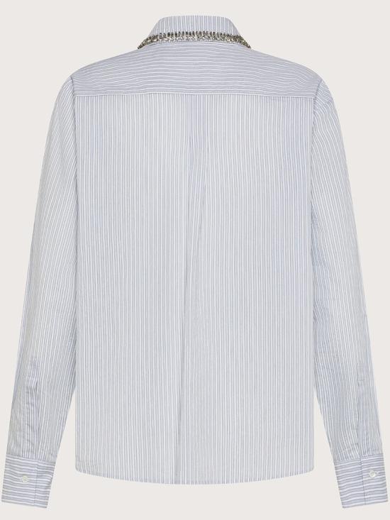26SS 세븐티 블라우스 CA1495 50 230667 Blue - SEVENTY