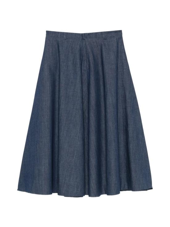 26SS 인코텍스 데님 스커트 101956 D6602 Blue - INCOTEX