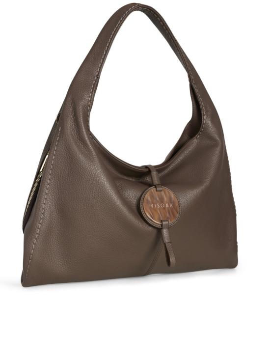 26SS 플리니오 비조나 숄더백 26326 Brown - PLINIO VISONA